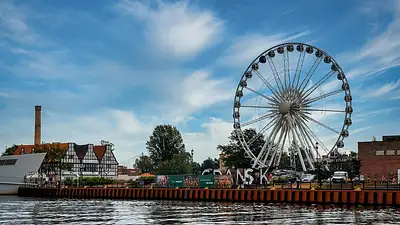 Diabelski Młyn Gdańsk – AmberSky, koło widokowe i atrakcje