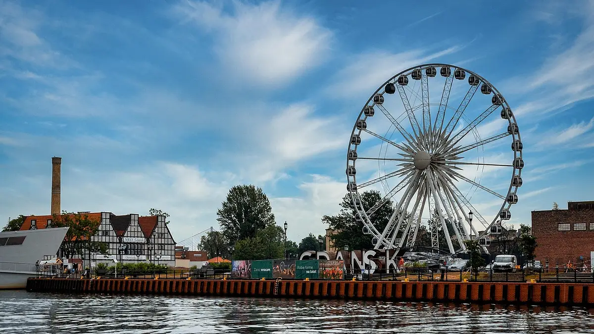 Diabelski Młyn Gdańsk – AmberSky, koło widokowe i atrakcje