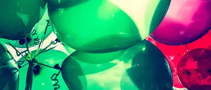 Balony metaliczne - dekoracje na urodziny i sylwester