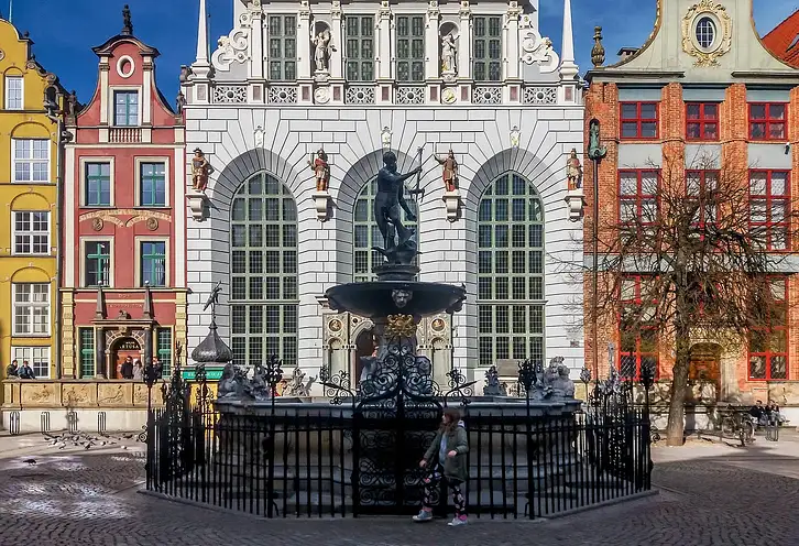 Fontanna Neptuna w Gdańsku